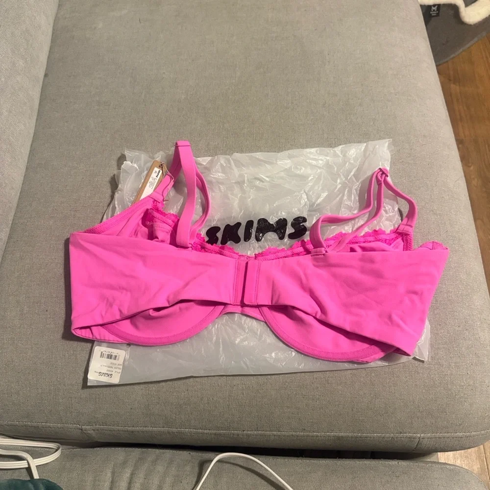 Lace Unlined Demi Bra | Fits Everybody | Taffy Multi - Picture 8 of 9